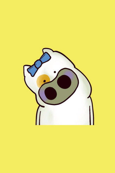 脖子歪歪 !  卡通壁紙